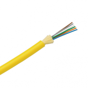 Cable de Fibra Óptica de 6 hilos,  Monomodo OS2 9/ 125,  Interior,  Tight Buffer 900um,  No Conductiva (Dieléctrica),  OFNP (Plenum),  Precio Por Metro - TiendaClic.mx