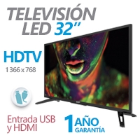 GHIA TELEVISION LED/  32"/  G32DHDX / HD - TiendaClic.mx