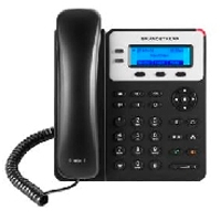 TELEFONO IP GRANDSTREAM GXP1620 /  2 CUENTAS SIP 2 LINEAS 2 PUERTOS 10/ 100  CONECTOR RJ9 COMPATIBLE CON EHS PANTALLA LCD RETROILUMINADA FUENTEPODER  INCLUIDA (NO POE) - TiendaClic.mx