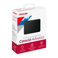 DD EXTERNO 2TB TOSHIBA CANVIO ADVANCE V10 2.5/ / USB 3.0/ / ROJO/ / VELOCIDAD DE TRANSFERENCIA 5GB/ S/ WIN10/  MACOS® V10.15 / V10.14 /  V10.13 - TiendaClic.mx