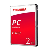DD INTERNO TOSHIBA P300 3.5 2TB/ / SATA3/ / 6GB/ S/ / CACHE 64MB/ / 7200RPM/ P/ / PC - TiendaClic.mx
