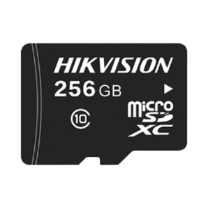 Memoria Micro SD /  Clase 10 de 256 GB /  Especializada Para Videovigilancia /  Compatibles con cámaras HIKVISION - TiendaClic.mx