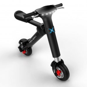 HOVER-1 XLS FOLDING ELECTRIC SCOOTER BLACK HY-HBKE-BLK - TiendaClic.mx