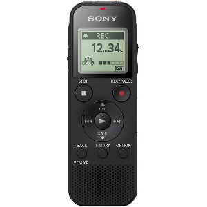 Grabador de voz digital Sony ICD-PX470 - LCD - 4GB Memoria flash - microSD,  microSDHC,  microSDXC Soportado - MP3,  WMA,  AAC-LC,  AAC - Mono - 159Hora(s) Grabación - USB ,  Auricular - Pórtatil - TiendaClic.mx