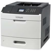 Impresora Laser Lexmark MS811DN Monocromática ,  hasta 60 PPM /  Negro ,  Duplex ,  Interfaz USB 2.0 + Ethernet,  Procesador de  800MHz ,  512MB  - TiendaClic.mx