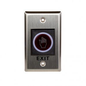 Botón de Salida Sin Contacto con CONTROL REMOTO /  incluye un control remoto - TiendaClic.mx