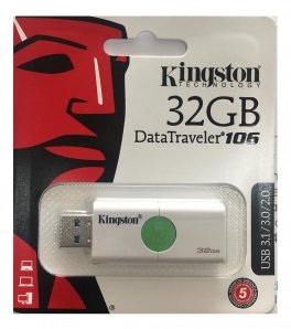 MEMORIA FLASH KINGSTON DT106 32 GB (KC-U9632-6ZG) - TiendaClic.mx