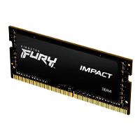 MEMORIA KINGSTON SODIMM DDR4 16GB 2666MHZ FURY IMPACT CL15 260PIN 1.2V (KF426S15IB1/ 16) - TiendaClic.mx
