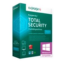 KASPERSKY TOTAL SECURITY - MULTI-DEVICE /  PARA 1 /  BASE /  3 AÑOS /  ELECTRONICO - TiendaClic.mx
