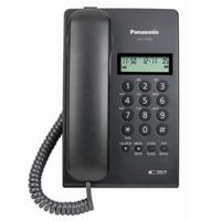 TELEFONO PANASONIC KX-T7703-B ALAMBRICO BASICO ANALOGO UNILINEA  PANTALLA LCD DE 2 RENGLONES CON IDENTIFICADOR DE LLAMADAS MEMORIA DE ULTIMAS 30 LLAMADAS (NEGRO) - TiendaClic.mx