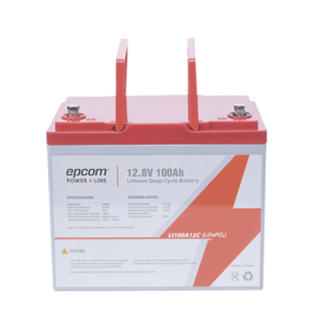 Batería de Litio Ciclo Profundo 12.8 Vcd 100Ah (LiFePO4) - TiendaClic.mx