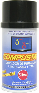 LIMPIADOR ANTIESTATICO DE PANTALLAS SILIMEX 170 ML. - TiendaClic.mx