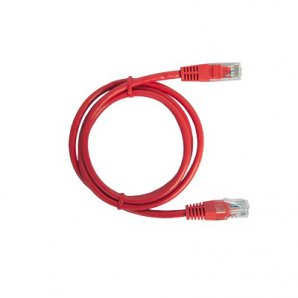 Cable de parcheo UTP Cat5e - 1 m - rojo - TiendaClic.mx
