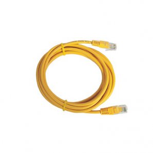 Cable de parcheo UTP Cat5e - 1 m - amarillo - TiendaClic.mx