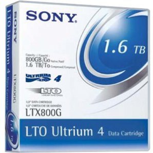 Cartucho de datos Sony LTX800G LTO-4 - 800 GB (Nativo) /  1.60 TB (Comprimido) - 820 m Largo de cinta - 120 MB/ s Tasa de transferencia de datos nativos - 240 MB/ s Tasa de transferencia de datos comprimidos - TiendaClic.mx
