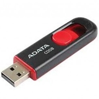 Memoria USB Adata C008 Negro/ Rojo, 8GB, USB 2.0 - TiendaClic.mx
