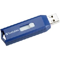 MEMORIA FLASH 8 GB USB 2.0 VERBATIM AZUL - TiendaClic.mx