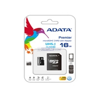 MEMORIA ADATA MICRO SDHC UHS-I 16GB CLASE 10 C/ ADAPTADOR - TiendaClic.mx