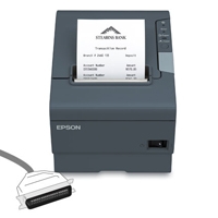 Miniprinter Termica EPSON TM-T88V-834 ,  velocidad de impresión de hasta 40 mm/ s ,  Negra ,  Autocortador ,  Ancho de papel  0.5 MM ,  Interfaz Paralela + USB ,  (recibo) - TiendaClic.mx