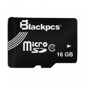 MEMORIA MICRO SD BLACKPCS CL10 16GB C/ ADAPTADOR (MM10101A-16) - TiendaClic.mx