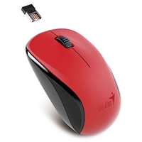 Mouse Genius BlueEye NX-7000, Inalambrico, USB, 1200DPI, Rojo - TiendaClic.mx