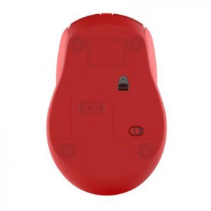 Mouse Nextep Inalámbrico Ergónomico USB 1600 dpi Batería Incluida Color Rojo - TiendaClic.mx