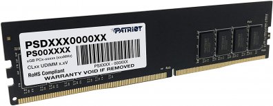 MEM DDR4 PATRIOT SIGNATURE 4GB(1X4GB)2400MHz UDIMM (PSD44G240082) - TiendaClic.mx