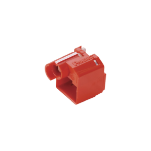 Kit de 10 Dispositivos para Impedir Desconexión de Plug RJ45,  Color Rojo,  Incluye Herramienta para Instalar/ Retirar  - TiendaClic.mx