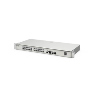 Switch Administrable Capa 2 con 24 puertos Gigabit,  4 puertos SFP+ para fibra 10Gb,  gestión gratuita desde la nube. - TiendaClic.mx