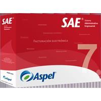 ASPEL SAE 7.0  /  1 USUARIO /   99 EMPRESAS /   FISICO  - TiendaClic.mx
