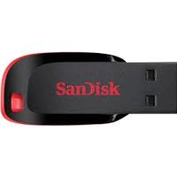 MEMORIA SANDISK 16GB USB 2.0 CRUZER BLADE Z50 NEGRO C/ ROJO SDCZ50-016G-B35 - TiendaClic.mx