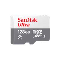 MEMORIA SANDISK MICRO SDXC 128GB ULTRA 100MB/ S CLASE 10 C/ ADAPTADOR - TiendaClic.mx