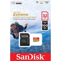 SANDISK MEMORIA /  32GB /  MICRO SDXC /  4K  /  CLASE 10 /  INCLUYE ADAPTADOR - TiendaClic.mx