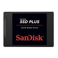 UNIDAD DE ESTADO SOLIDO SSD SANDISK PLUS 120GB 2.5 SATA3 7MM LECT.530/ ESCR.400MBS - TiendaClic.mx