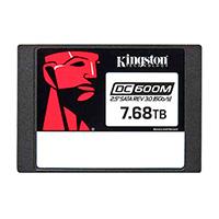 UNIDAD SSD KINGSTON DC600M ENTERPRICE SATA 2.5 PARA SERVER 7680GB SEDC600M/ 7680G - TiendaClic.mx