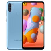 Smartphone Samsung Galaxy A11 6.4" 64GB/ 3GB Cámara 13M 5MP 2MP/ 8MP Qualcomm Single Sim Android 10 Color Azul - TiendaClic.mx