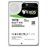 DD INTERNO SEAGATE EXOS X10 3.5 10TB SATA3 6GB/ S 256MB 7200RPM 24X7 HOTPLUG P/ NAS/ NVR/ SERVER/ DATACENTER - TiendaClic.mx