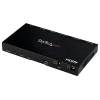 SPLITTER HDMI DE 2 PUERTOS (1X2) DE AUDIO Y VIDEO HDMI 2.0 4K 60HZ CON ESCALADOR Y EXTRACTOR DE AUDIO (3.5MM/ SPDIF) - 1 ENTRADA Y 2 SALIDAS - COPIADO EDID - TV/ PROYECTOR - STARTECH.COM MOD. ST122HD20 - TiendaClic.mx
