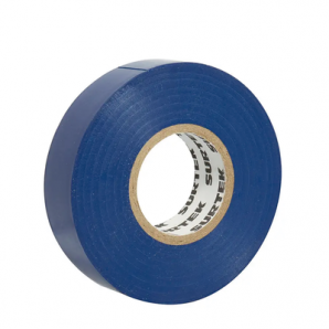 Cinta para aislar color Azul de 19 mm x  18 metros /  Fabricada en PVC /  Adhesivo acrílico. - TiendaClic.mx