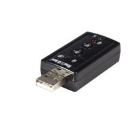 TARJETA DE SONIDO 7.1 VIRTUAL USB EXTERNA ADAPTADOR CONVERSOR - TiendaClic.mx