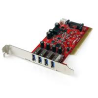 TARJETA PCI 4 PUERTOS USB 3.0 SUPERSPEED HUB CONCENTRADOR INTERNO - TiendaClic.mx