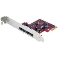 TARJETA PCI EXPRESS ADAPTADOR PCIE 2 PUERTOS ESATA RAID 6GBPS - TiendaClic.mx