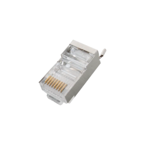Conector RJ45 para Cable FTP/ STP Categoría 5E - Blindado con pin a tierra - TiendaClic.mx