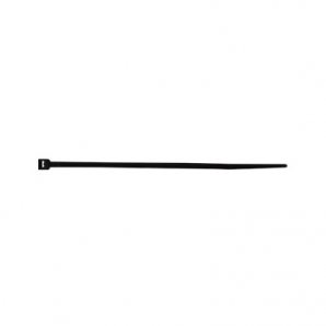 Cincho de nylon color negro,  2.5 x 100mm (100pzs) (4200-01001) - TiendaClic.mx