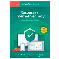 ESD KASPERSKY INTERNET SECURITY /  5 USUARIOS /  MULTIDISPOSITIVOS /  3 AÑOS /  DESCARGA DIGITAL - TiendaClic.mx