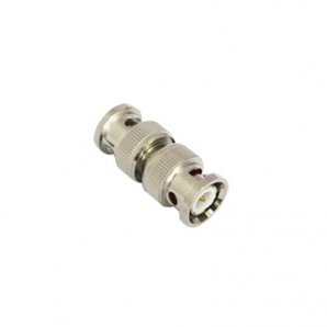 Conector doble BNC macho para cable coaxial RG59/ RG6 - TiendaClic.mx