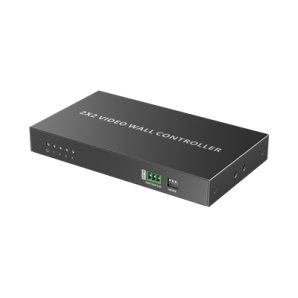 Controlador de VideoWall 2x2 | Multiples Modos de Vista | Audio 3.5mm | Control RS232 - TiendaClic.mx