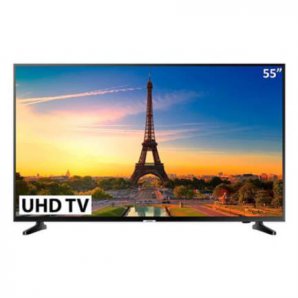 Televisor LED Samsung de 55" Smart UHD-4K - TiendaClic.mx