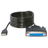CABLE CONVERTIDOR SABRENT USB A PARALELO DB25 HEMBRA - TiendaClic.mx