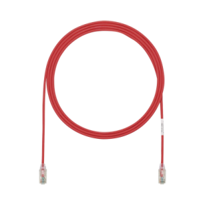 Cable de Parcheo TX6,  UTP Cat6,  Diámetro Reducido (28AWG),  Color Rojo,  7ft  - TiendaClic.mx